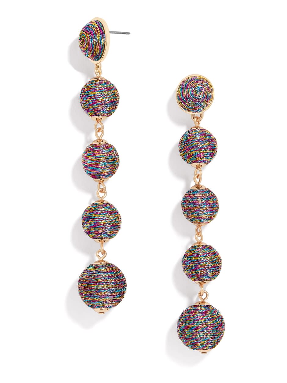 <p><strong>Buy It! </strong>Earrings, $48; <span>baublebar.com</span> </p>