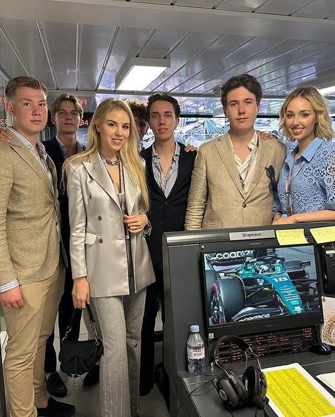 Los jóvenes royals en la Fórmula 1