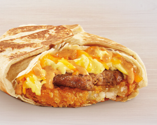 Breakfast Crunchwrap TB