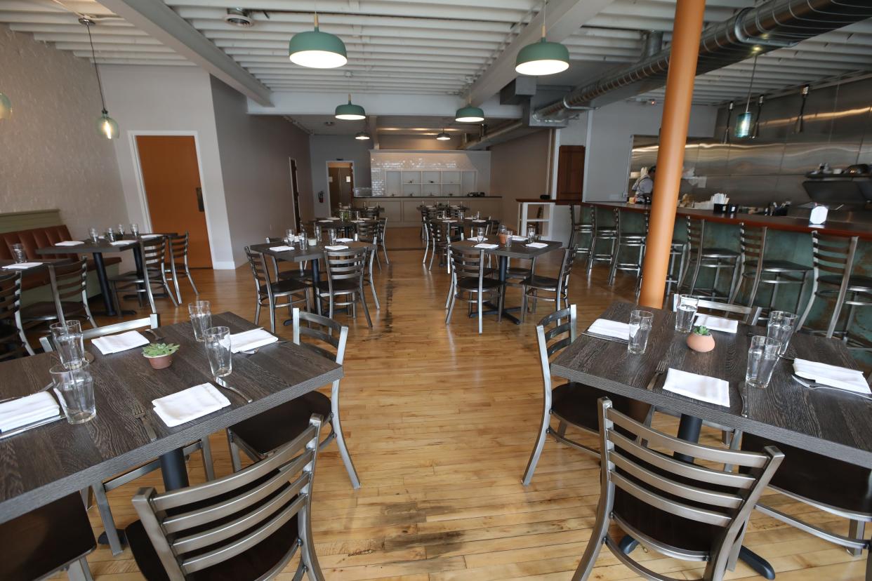 The dining area at Public Provisions.