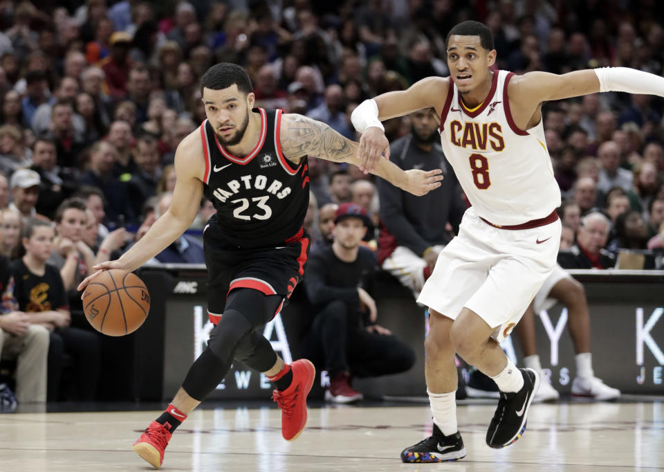 Fred VanVleet is averaging 8.9 points and 3.2 assists in 20.2 minutes per game while shooting 42 percent from 3-point range. (AP)