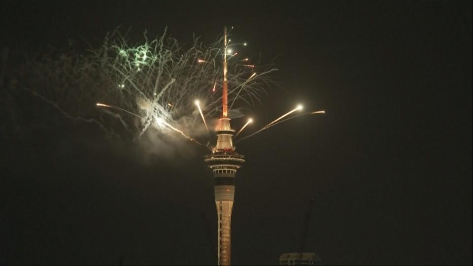 <strong>晴空塔是南半球最高建築，高達328公尺。（圖／美聯社）</strong>