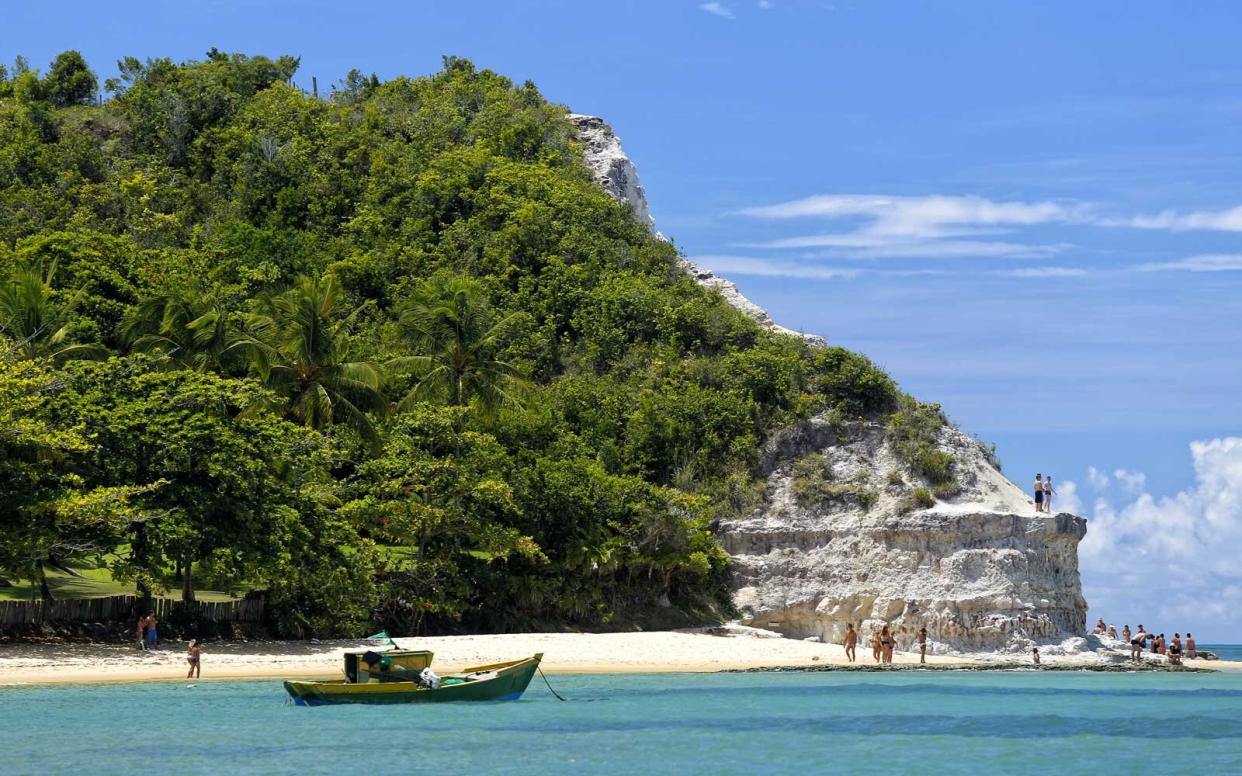 Praia do Espelho in Trancoso, Brazil