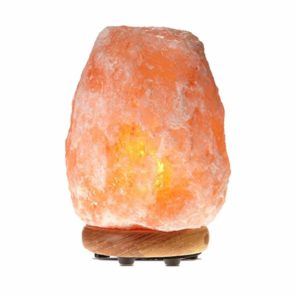 <strong>Amazon Rating</strong>: 4.1 stars<br /><br /><a href="https://www.amazon.com/gp/product/B001892AX2/" target="_blank" rel="noopener noreferrer">Himalayan salt lamps</a> supposedly reduce allergy symptoms, boost your mood and lift energy levels. If anything, the warm amber glow from one is the perfect evening light to calm your mind and lower your stress and anxiety levels. Get this <a href="https://www.amazon.com/gp/product/B001892AX2/" target="_blank" rel="noopener noreferrer">Himalayan salt lamp from Himalayan glow</a> here.&nbsp;