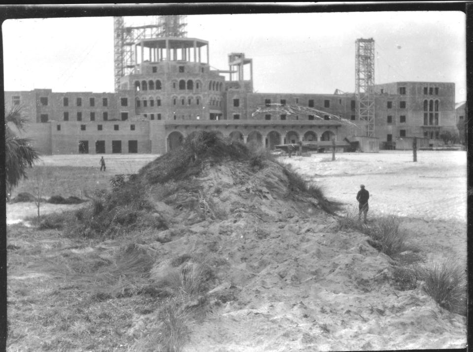 Ralph Caples was charged by John Ringling to raise the funds necessary to construct a Ritz-Carlton Hotel on the south tip of Longboat Key in 1926. Unfortunately, the timing of the project would doom the venture.