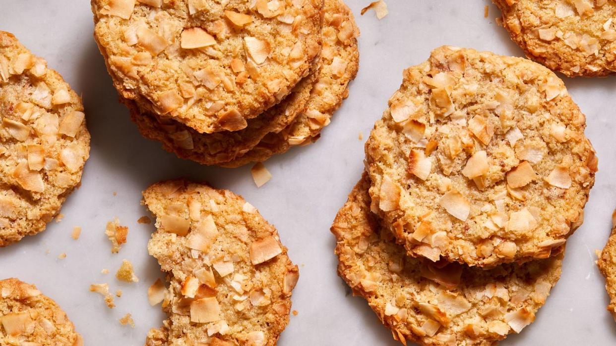 gluten free almond flour coconut cookies