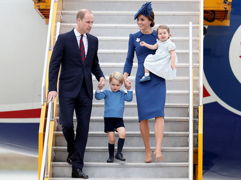 High Five, Low Five ... No Five: Prince George Leaves Justin Trudeau Hanging During Canada Visit| The British Royals, The Royals, Prince George
