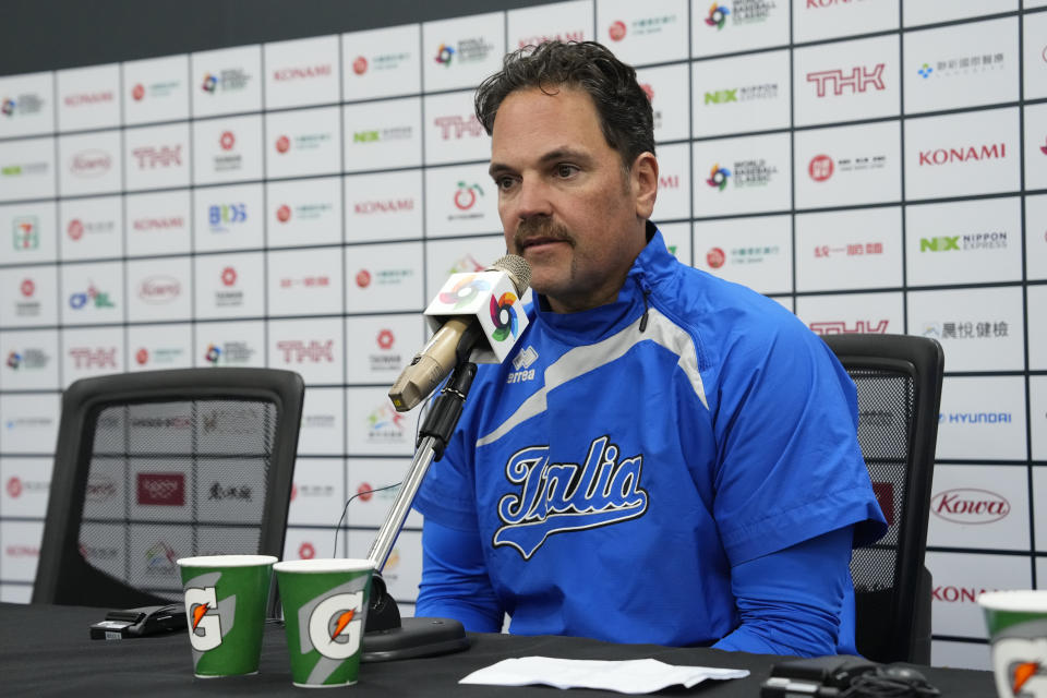 義大利名人堂捕手傳奇教頭Mike Piazza。悍創提供