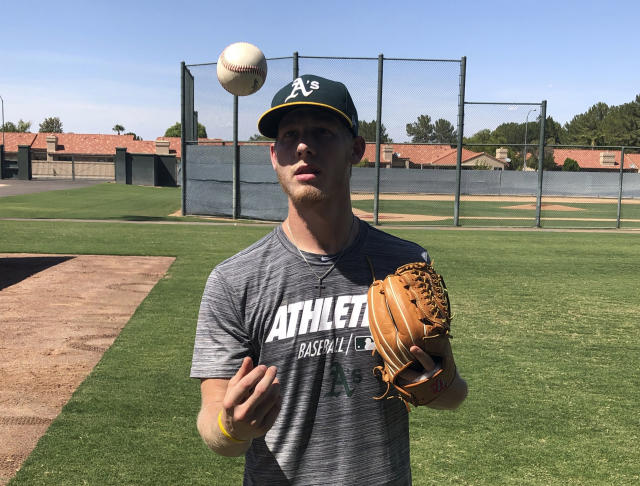 A's signee Nathan Patterson wasn't just a speed-pitch sensation