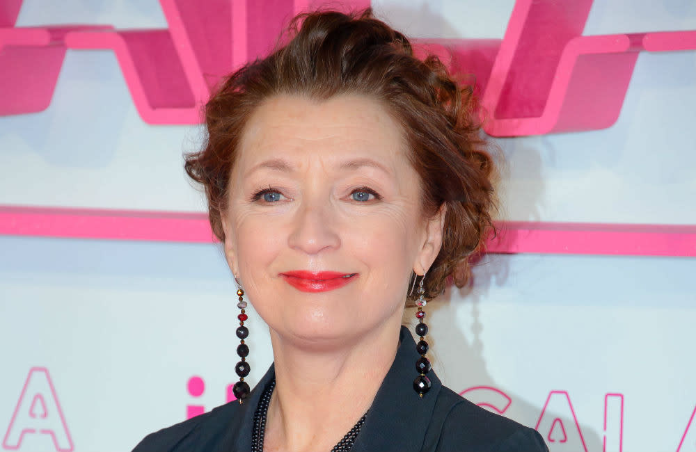 Lesley Manville is playing Princess Margaret credit:Bang Showbiz