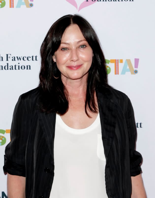 BEVERLY HILLS, CALIFORNIA - SEPTEMBER 06: Shannen Doherty attends the Farrah Fawcett Foundation's Tex-Mex Fiesta at Wallis Annenberg Center for the Performing Arts on September 06, 2019 in Beverly Hills, California. (Photo by Tibrina Hobson/WireImage) (Photo: Tibrina Hobson via Getty Images)