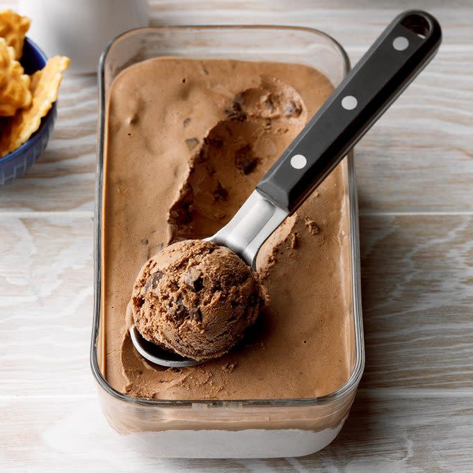 Triple Chocolate Ricotta Ice Cream