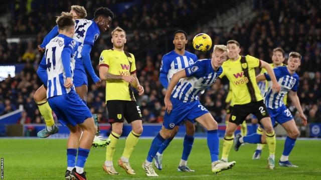 Keeper Trafford the hero as struggling Burnley draw 1-1 at Brighton