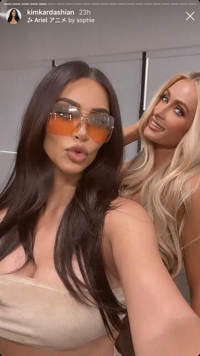 Kim Kardashian and Paris Hilton's ups and downs over the years