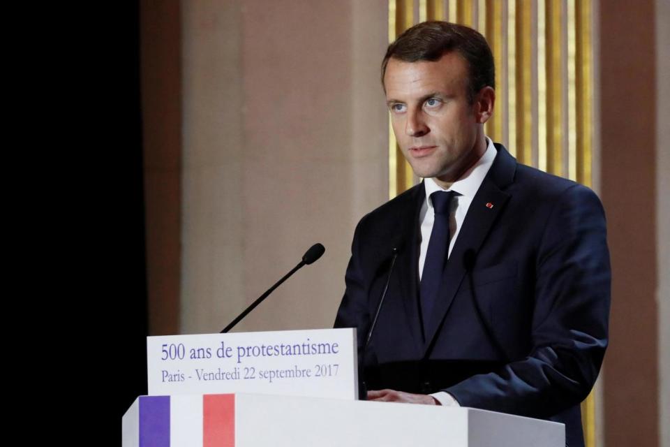 Emmanuel Macron is expected to agree the deal in principle on Thursday (REUTERS)