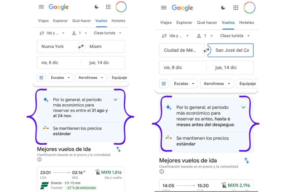 google fligths vuelos baratos