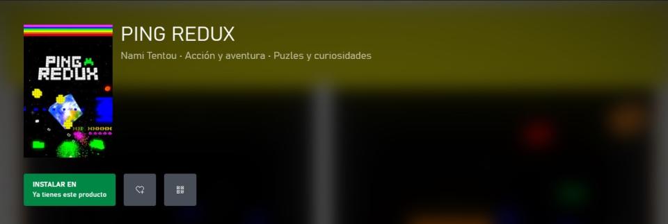 PING REDUX puede ser tuyo en Xbox completamente gratis