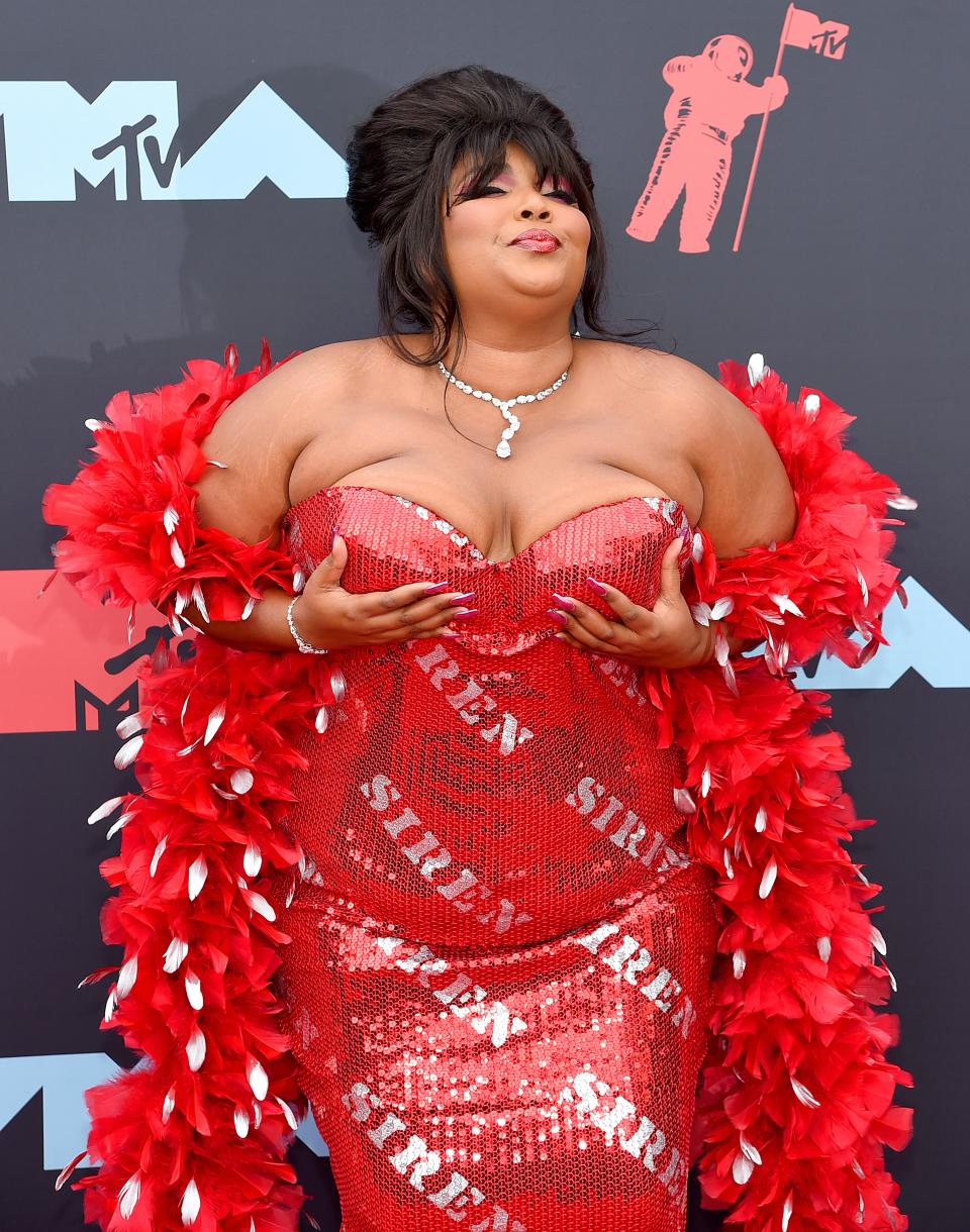 <h1 class="title">2019 MTV Video Music Awards - Arrivals</h1><cite class="credit">Jamie McCarthy/Getty Images</cite>