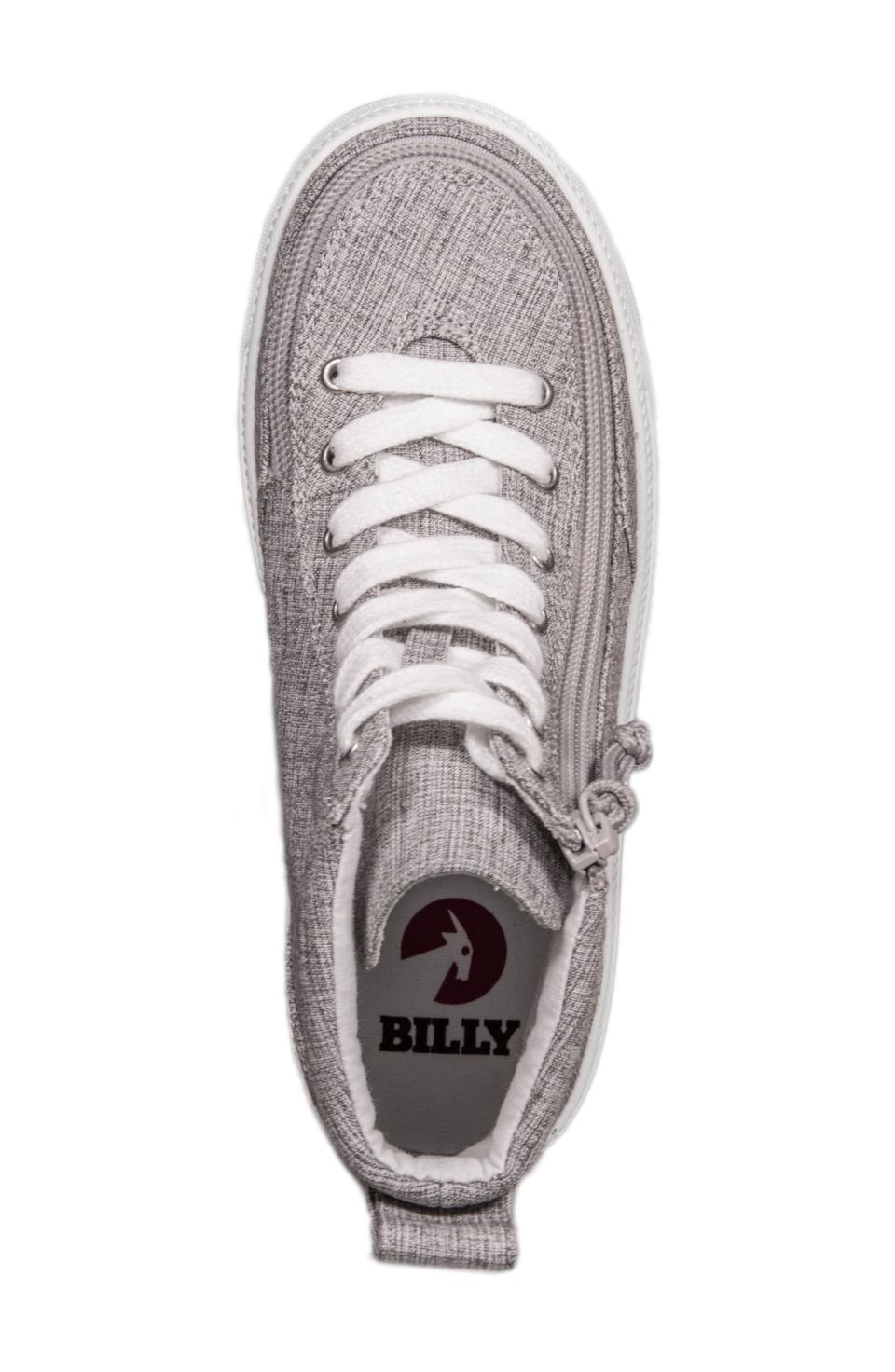 <p><strong>BILLY FOOTWEAR</strong></p><p>nordstrom.com</p><p><strong>$33.00</strong></p><p><a href="https://go.redirectingat.com?id=74968X1596630&url=https%3A%2F%2Fwww.nordstrom.com%2Fs%2Fbilly-footwear-zip-around-high-top-sneaker-toddler-little-kid-big-kid%2F5815502&sref=https%3A%2F%2Fwww.redbookmag.com%2Flife%2Fg34811477%2Fblack-friday-cyber-monday-baby-deals-2020%2F" rel="nofollow noopener" target="_blank" data-ylk="slk:Shop Now;elm:context_link;itc:0;sec:content-canvas" class="link ">Shop Now</a></p><p>Ideal for toddling around.</p>