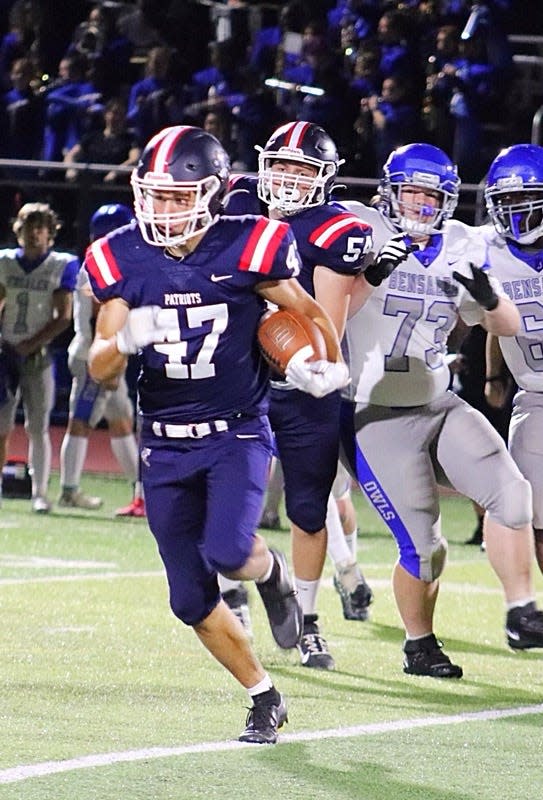 Central Bucks East junior Lorenz Forsmann, a foreign exchange student from Germany, earned a varsity letter last fall