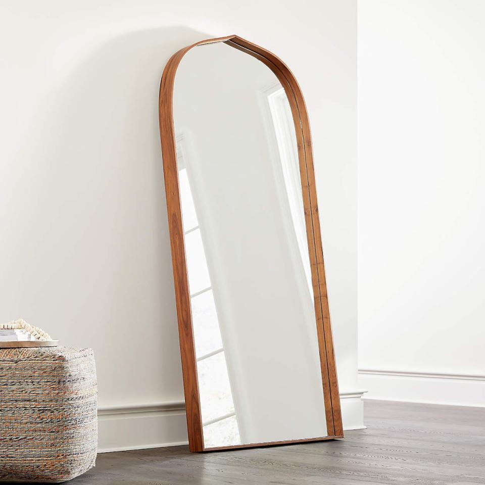 10) Penarth Walnut Floor Mirror