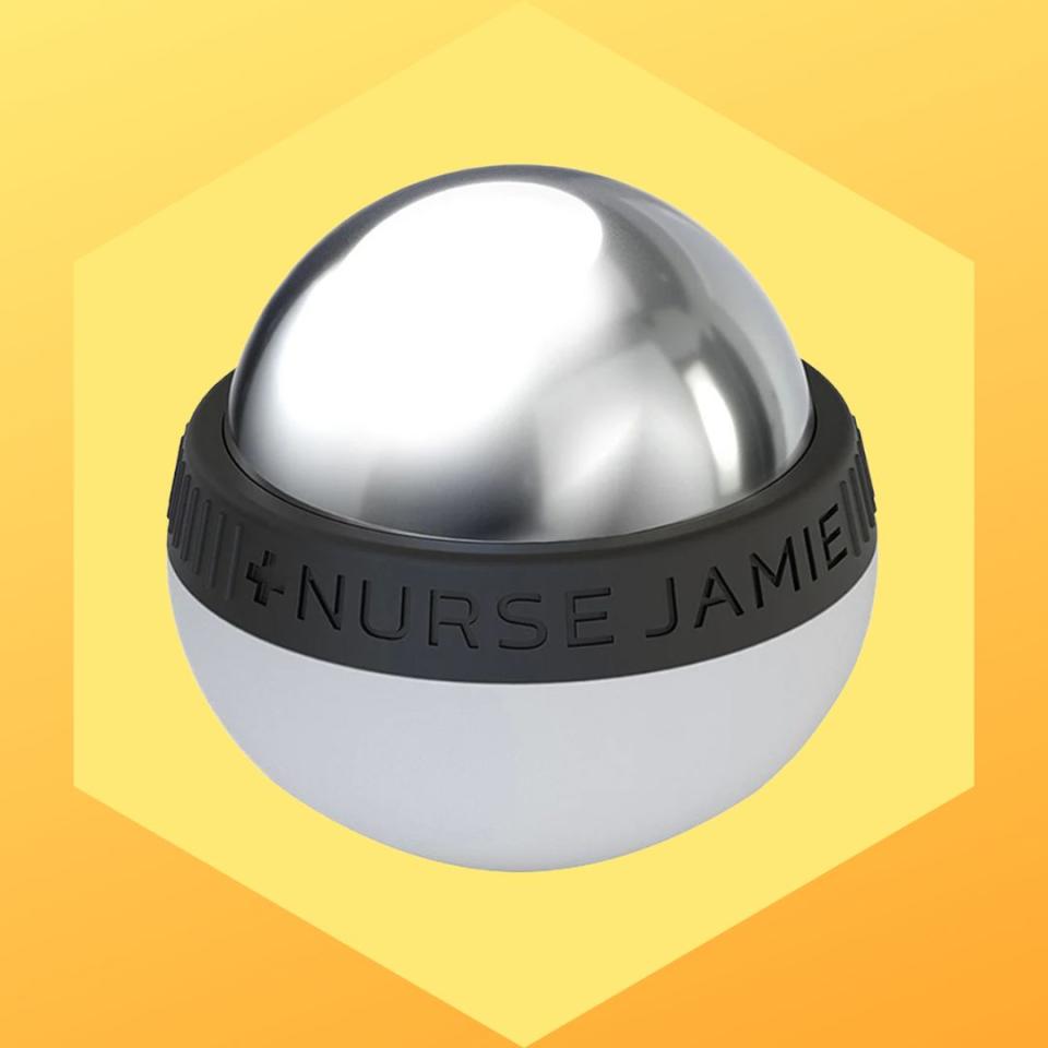 This innovative face and body tool from Nurse Jamie not only has great skin care benefits but can help to ease tension and pain with pressure and massage. The stainless steel massaging orb can be used both warm and cold and enables you to apply gentle pressure to the face where needed.You can buy the massaging orb from Revolve for $19. 