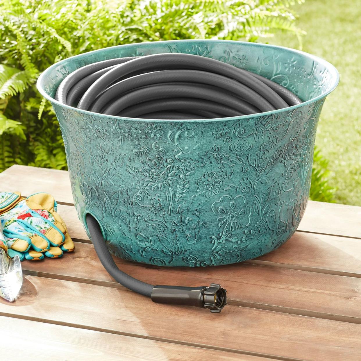 patio decor ideas hide garden tools