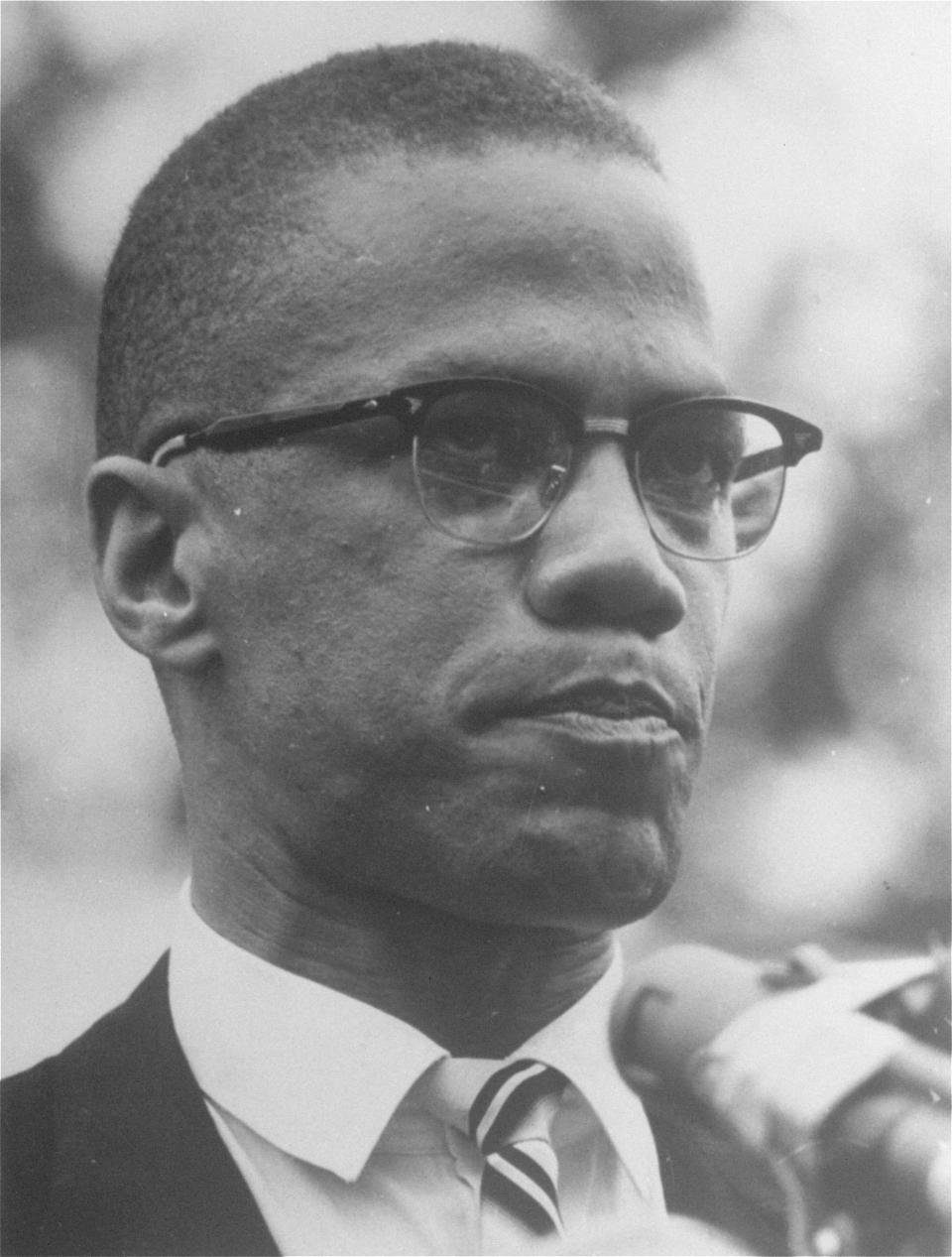 Malcolm X in 1963.