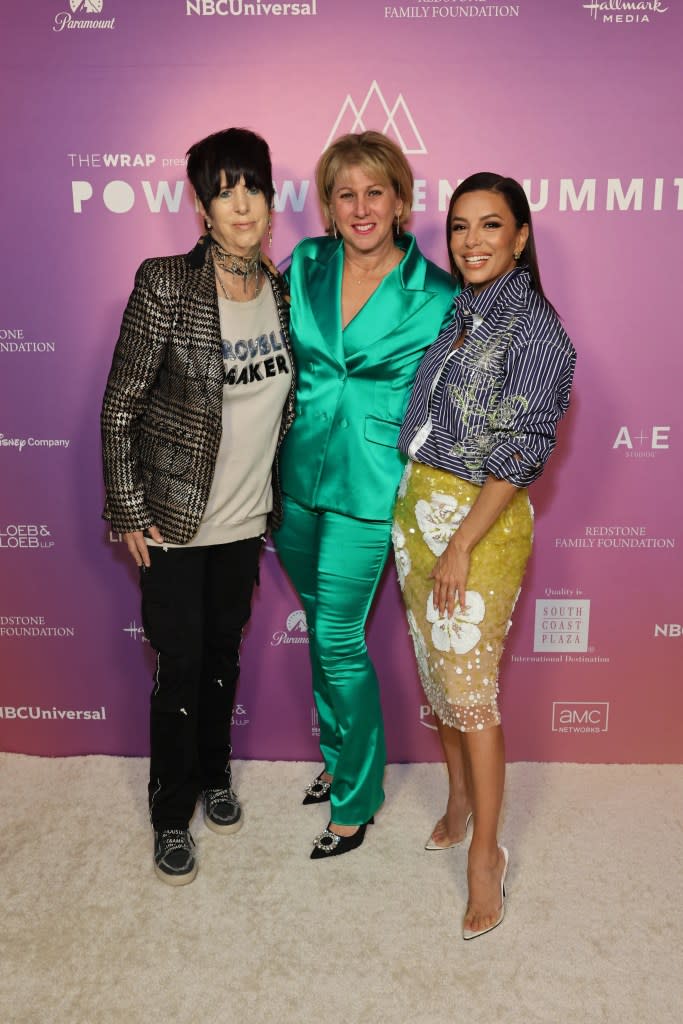 Diane Warren, Sharon Waxman, Eva Longoria, Changemakers Dinner 2023