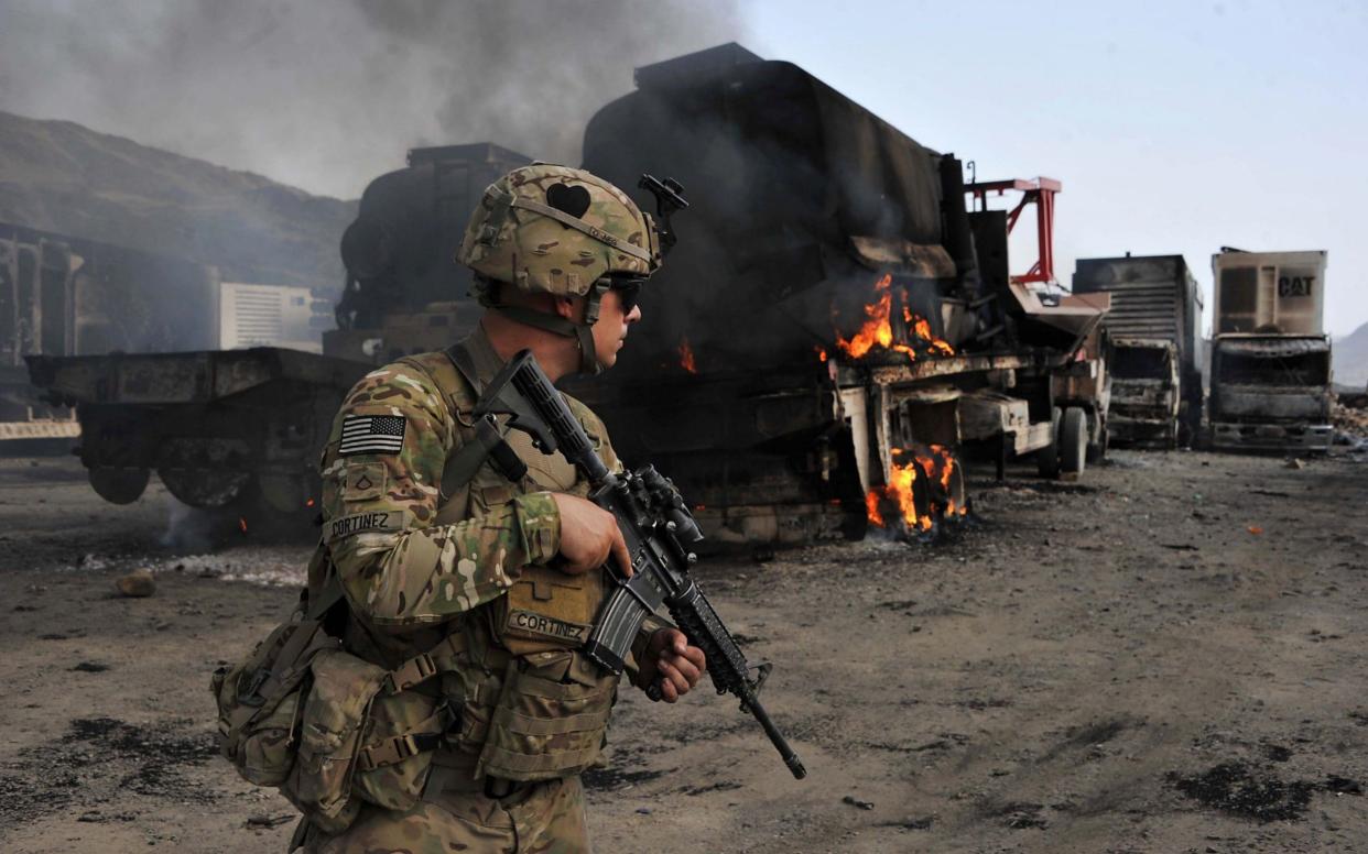 US troops have been in Afghanistan since 2001, making it America's longest war - GETTY IMAGES