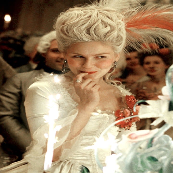 kirsten dunst in marie antoinette