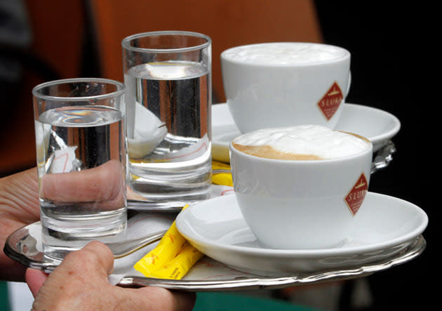 Das Armageddon der Kaffeehäuser steht bevor, glaubt man den Wienern (Bild: AP)