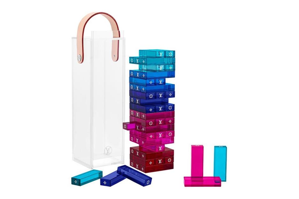 Louis Vuitton jenga set: Source: Louis Vuitton