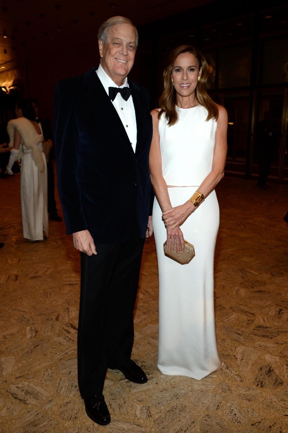 David and Julia Koch (Getty Images)