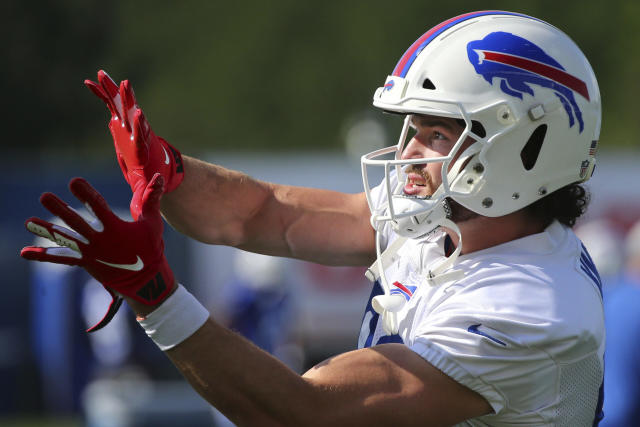 Dawson Knox, Spencer Brown miss Bills OTAs due to minor injuries