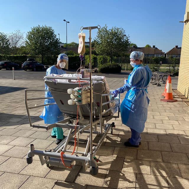 21) Intensive Care Units Enjoy The Sunshine - April 2020