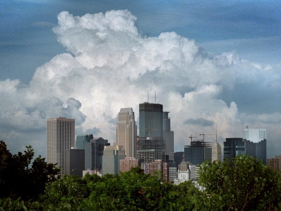 Clouds in Minneapolis, Minnesota