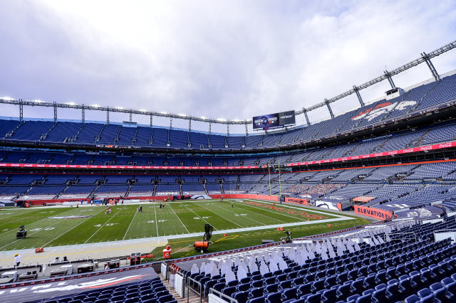 None injured in bizarre fire at Broncos' Mile High Stadium