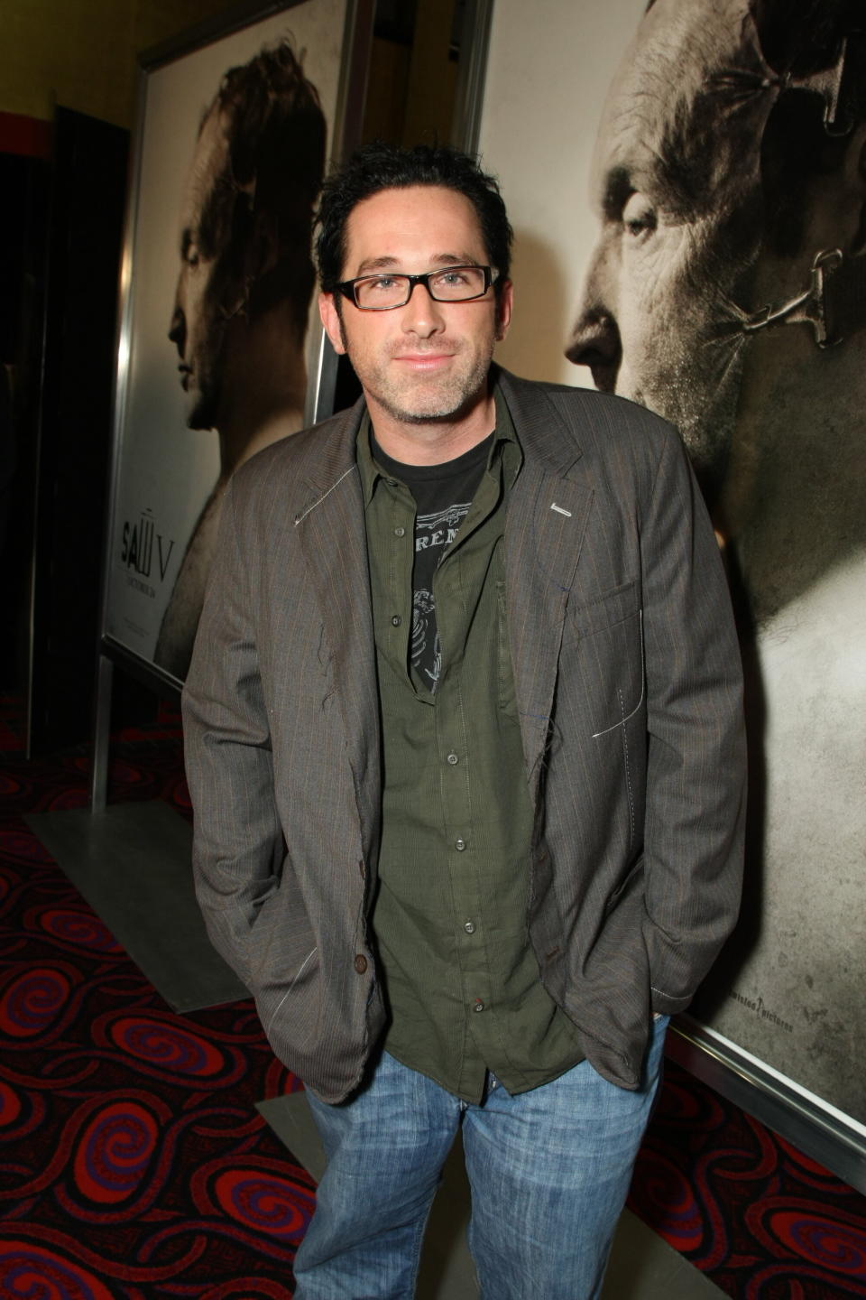 LOS ANGELES, CA - OCTOBER 21: Darren Lynn Bousman at Lionsgate's Special Screening of 'Saw V' on October 21, 2008 at the Mann's Chinese Six in Los Angeles, CA. (Photo by Eric Charbonneau/Invision/AP Images)