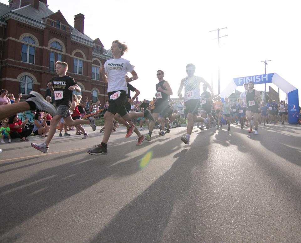 A field of 429 participated in the Howell Melon Run 5K on Friday, Aug. 12, 2022.