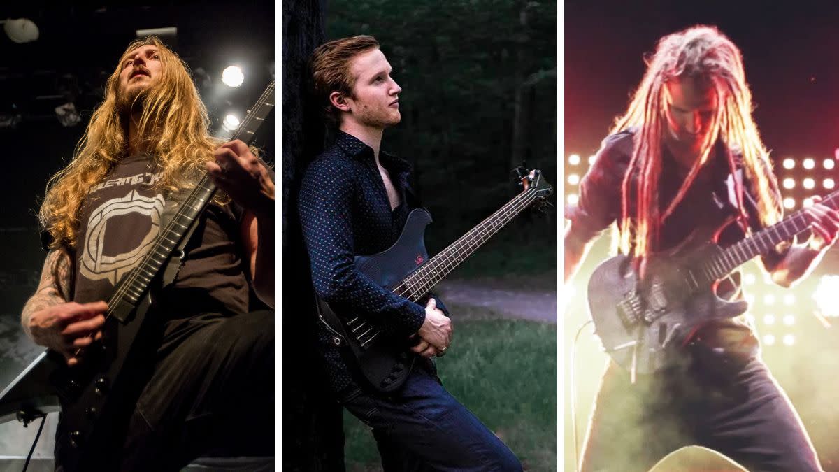  Collage of Ola Englund (Left), Charles Berthoud (Center) and Bernth (Right) with their instruments. 