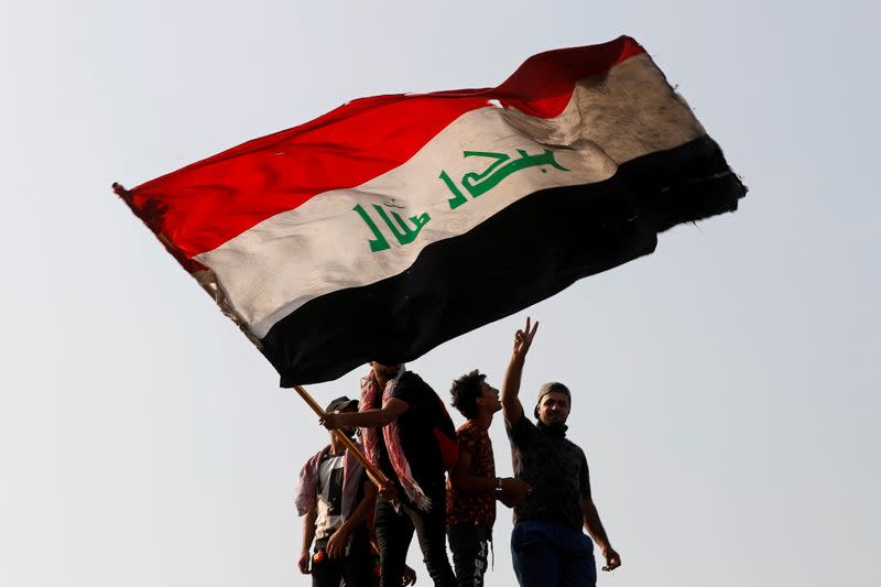 Iraqis take to the streets on protest anniversary