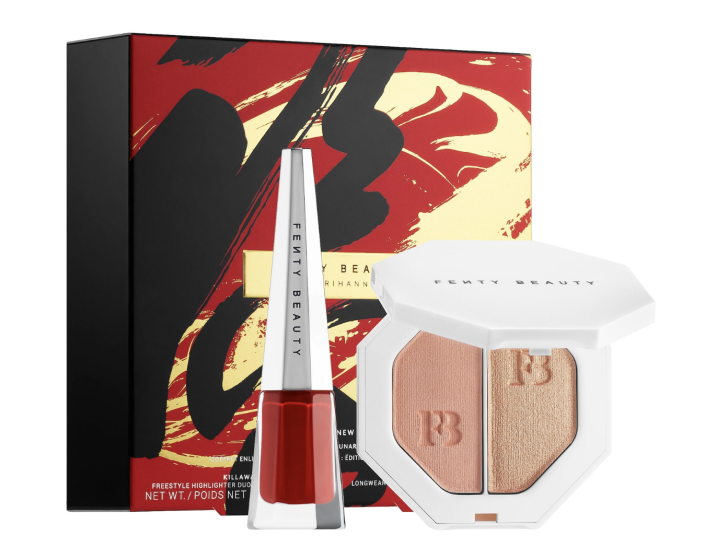 Fenty Beauty by Rihanna Stunna New Year Highlighter + Lip Set: Lunar New Year Edition