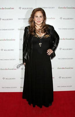 Kathy Najimy at the New York premiere of ThinkFilm's  Then She Found Me