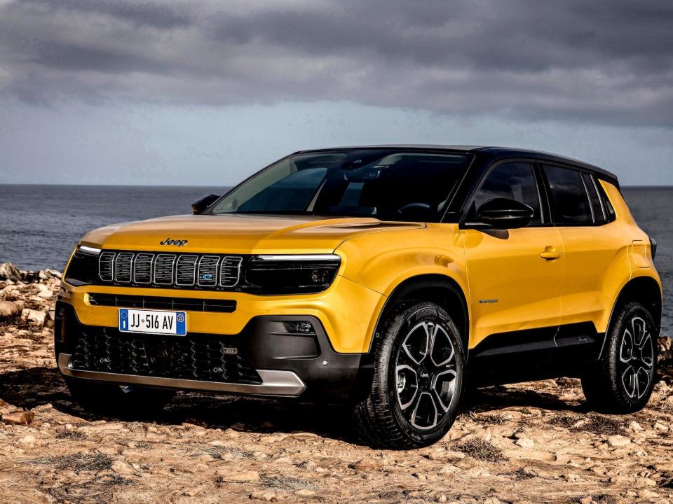 Jeep officially unveiled its first electric SUV, the Jeep Avenger, at the Paris Motor Show.