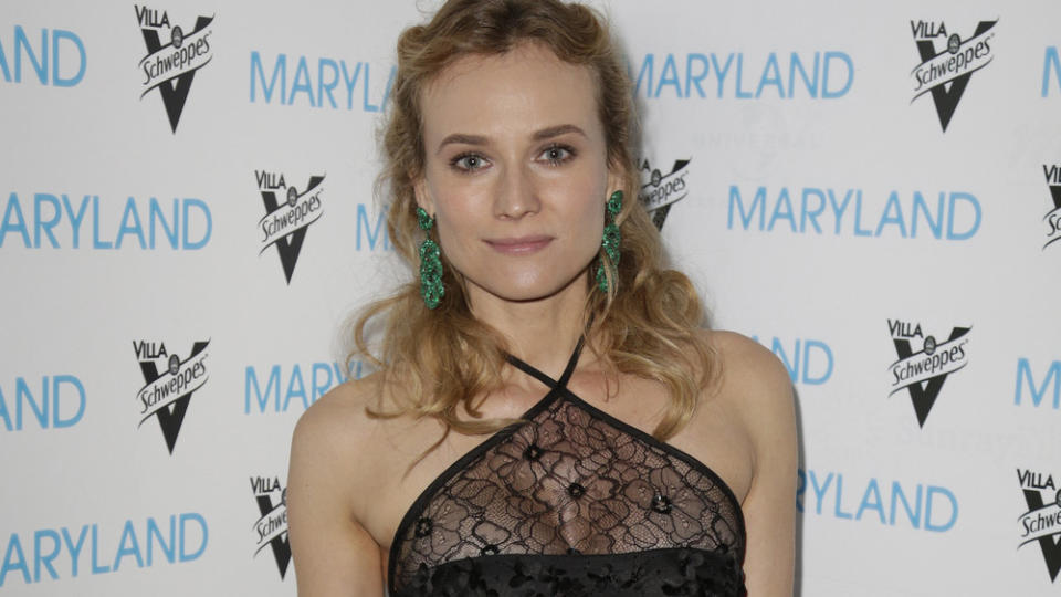 Schön durchsichtig: Diane Kruger zeigt mehr Haut als gewohnt