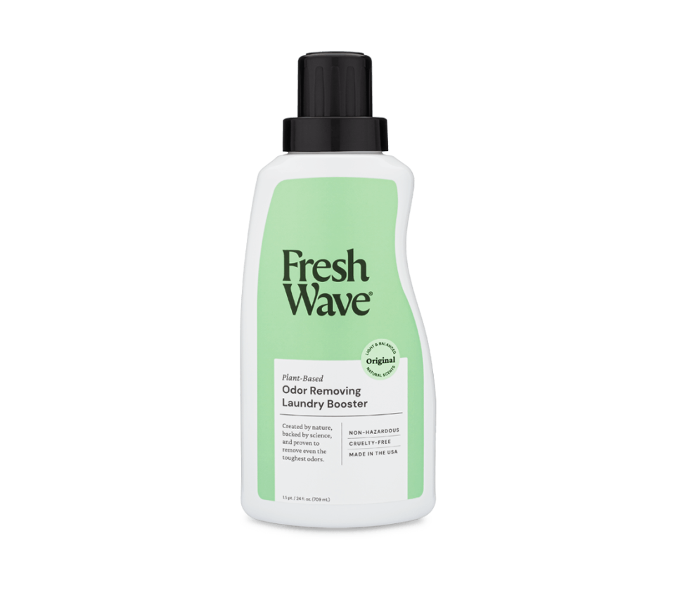 <p><a href="https://go.redirectingat.com?id=74968X1596630&url=https%3A%2F%2Fwww.freshwaveworks.com%2Fproducts%2Fodor-removing-laundry-booster&sref=https%3A%2F%2Fwww.countryliving.com%2Fshopping%2Fg39375176%2Fbest-sustainable-products%2F" rel="nofollow noopener" target="_blank" data-ylk="slk:Shop Now;elm:context_link;itc:0;sec:content-canvas" class="link ">Shop Now</a></p><p>Odor Removing Laundry Booster</p><p>freshwaveswork.com</p><p>$12.99</p>
