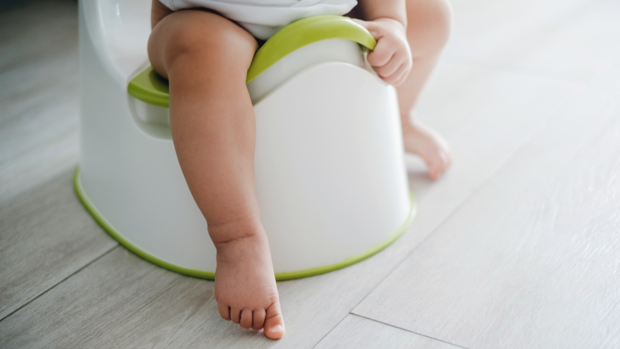 Why one mom is putting her foot down when it comes to intense potty training. (Photo: Getty)