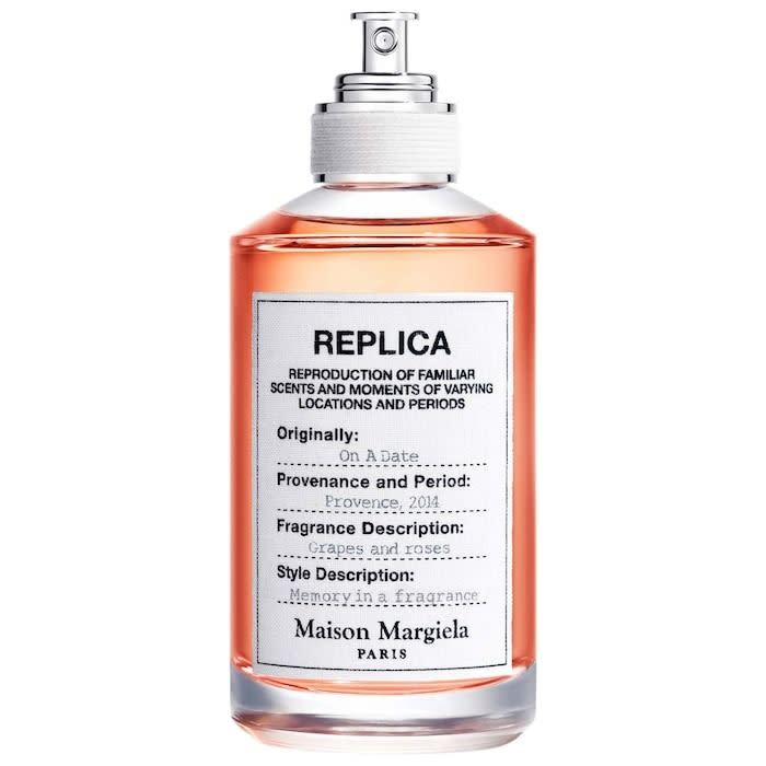 <p><a href="https://go.redirectingat.com?id=74968X1596630&url=https%3A%2F%2Fwww.sephora.com%2Fproduct%2Fmaison-margiela-replica-on-date-P503905&sref=https%3A%2F%2Fwww.harpersbazaar.com%2Fbeauty%2Fhealth%2Fg46873252%2Fbest-floral-perfumes%2F" rel="nofollow noopener" target="_blank" data-ylk="slk:Shop Now;elm:context_link;itc:0;sec:content-canvas" class="link ">Shop Now</a></p><p>On A Date Eau de Toilette</p><p>sephora.com</p><p>$85.00</p><span class="copyright">Sephora</span>