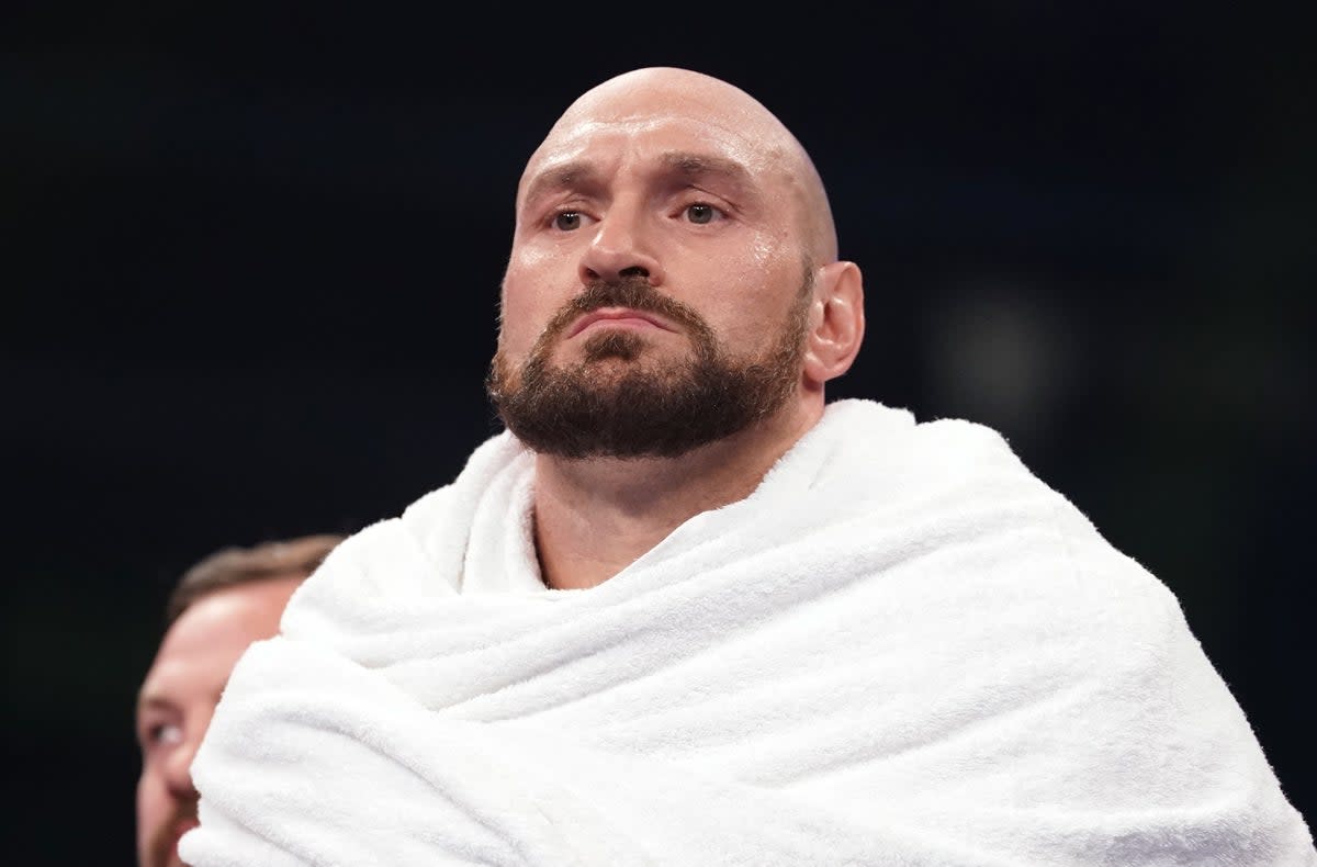 Tyson Fury is slated to fight Anthony Joshua in December  (PA Wire)